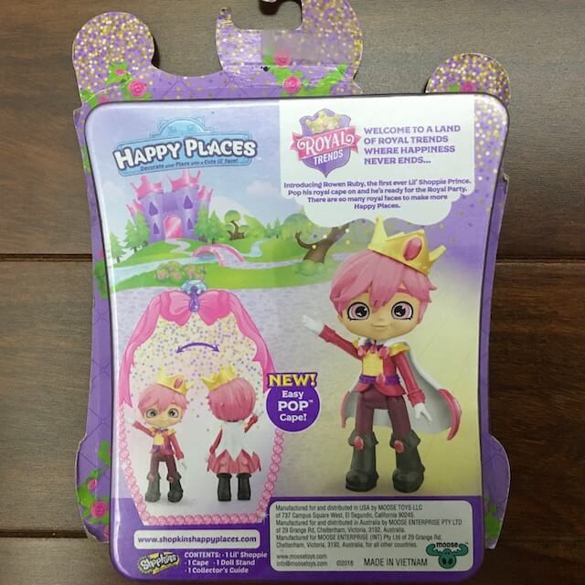 [HOT SALE] Đồ chơi Shopkins Royal Trends Prince Rowen Ruby