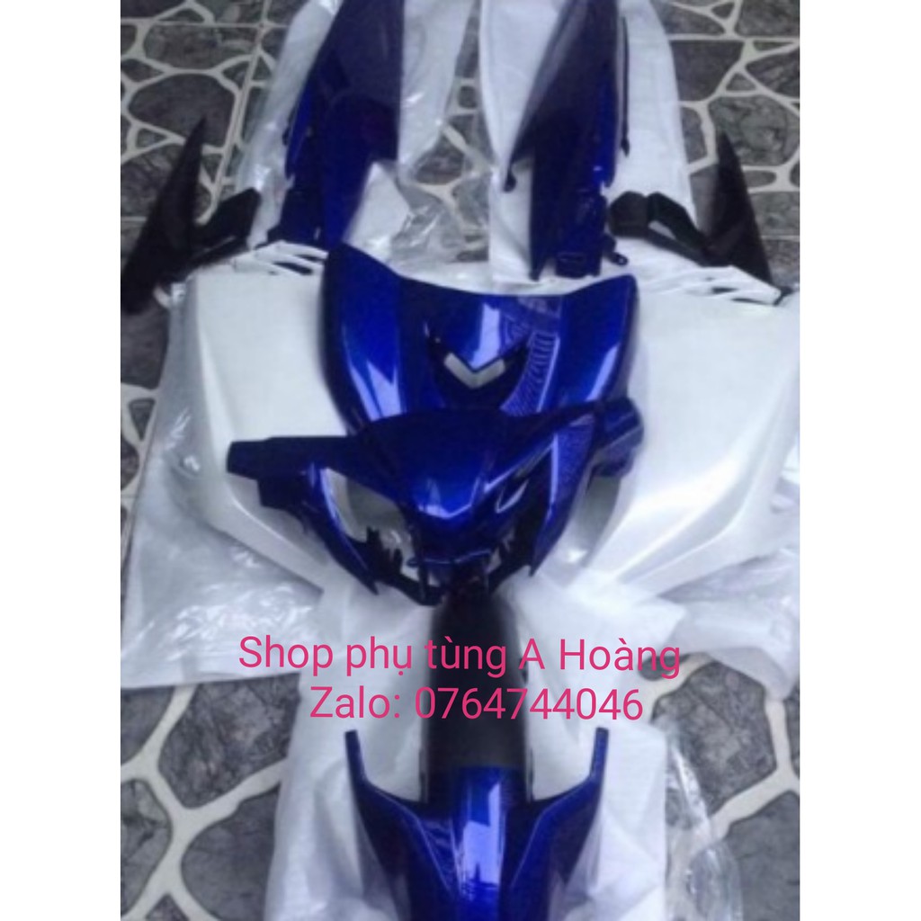 Dàn áo Exciter 135 xanh GP, hàng chính hãng