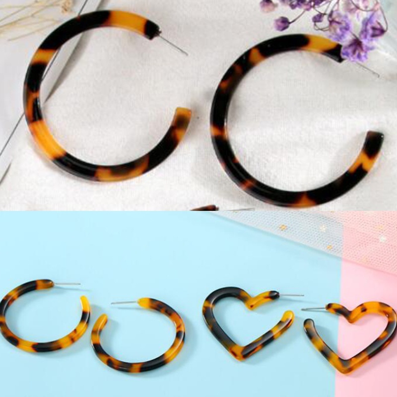 Khuôn Silicone Làm Bông Tai Bằng Resin Pha Lê UV DIY