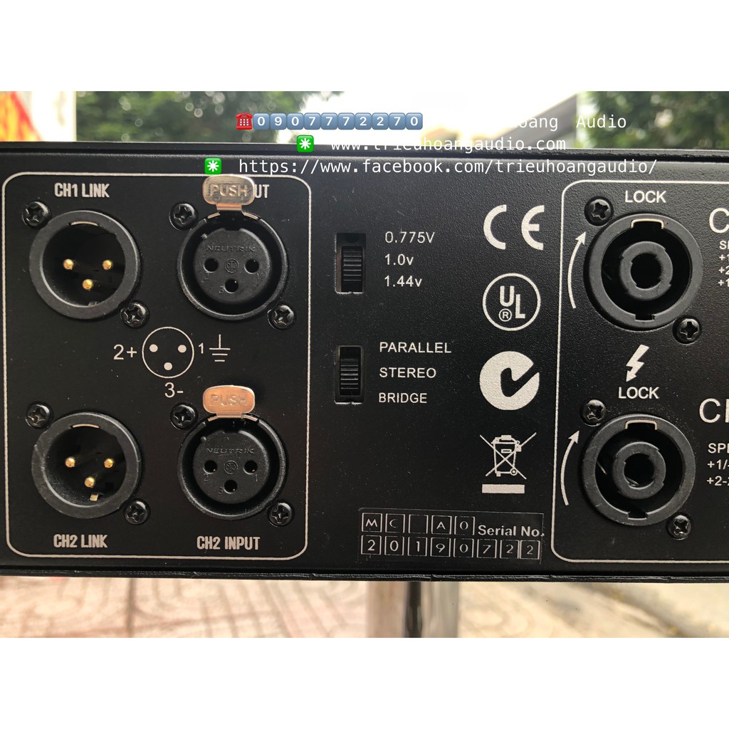 Cục Đẩy APP MP850 Mẫu Mới 2021