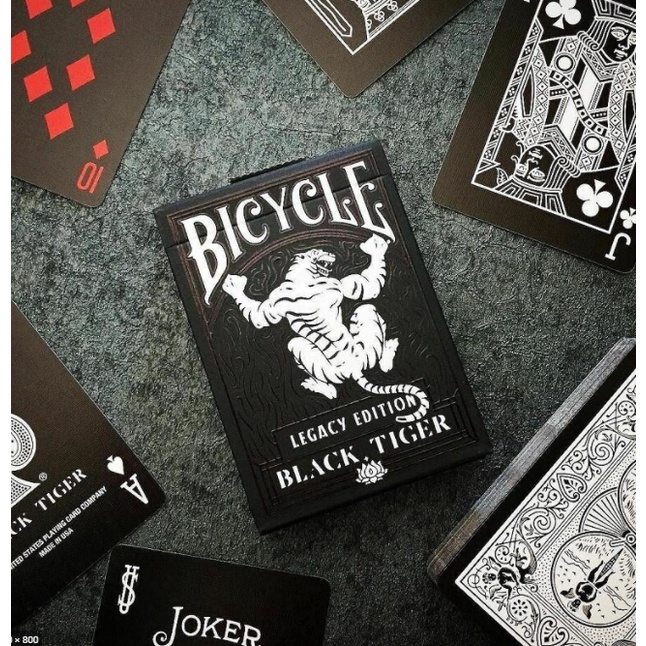 Bộ Bài Black Tiger/Ghost/Shadow Master Legacy Edition Playing Cards [Hàng Mỹ]