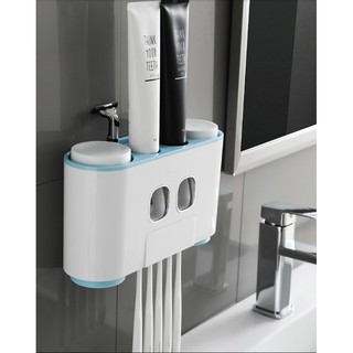 Hộp đựng bàn chải, nhả kem đánh răng dán tường Ecoco