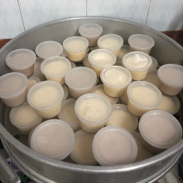 Bánh flan nhà làm