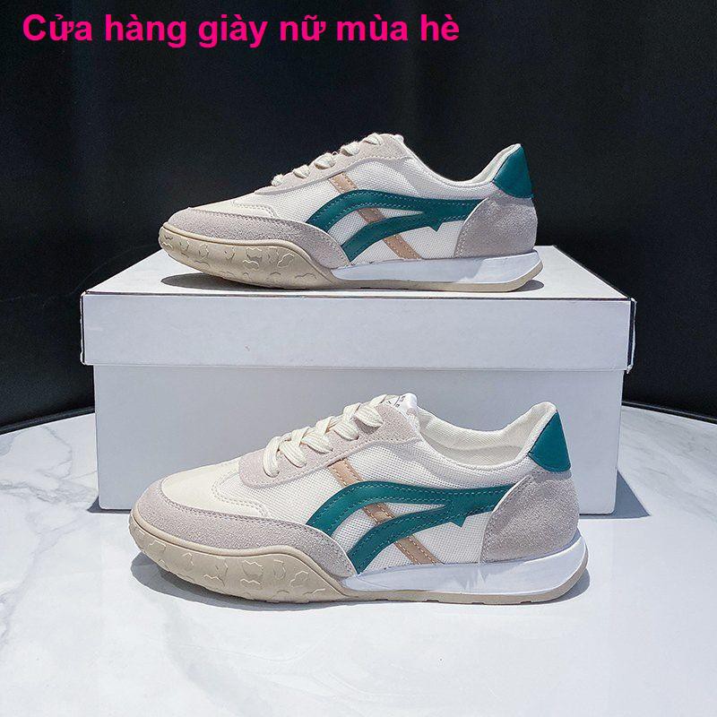 Giày Forrest Gump nữ xuân trắng 2021 New Spring casual all -match thể thao trong triều vải