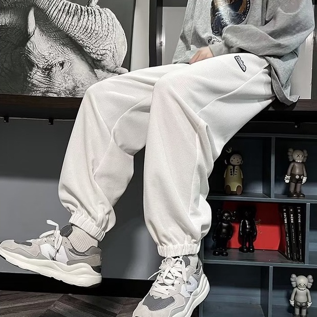 Quần Jogger Màu Trơn quần âu nam Đơn Giản quần baggy Phong Cách Hàn Quốc quần jogger Nam Nữ