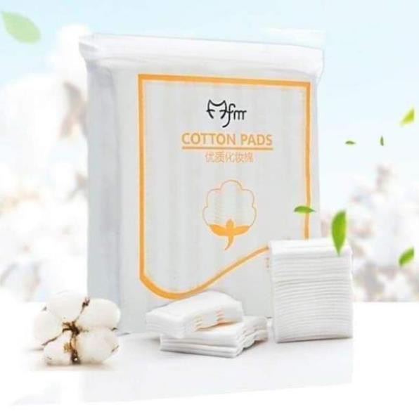 Bông tẩy trang 3 lớp Cotton Pads 222 miếng nội địa Trung