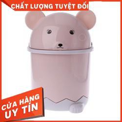 Hộp Đựng Rác Mini Để Bàn Hình Gấu hình mèo hình kitty siêu đáng yêu