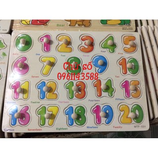 Combo bộ bảng học gỗ thông minh có núm cầm