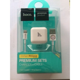 Bộ củ và cáp hoco 1a cho iphone 5/6/7