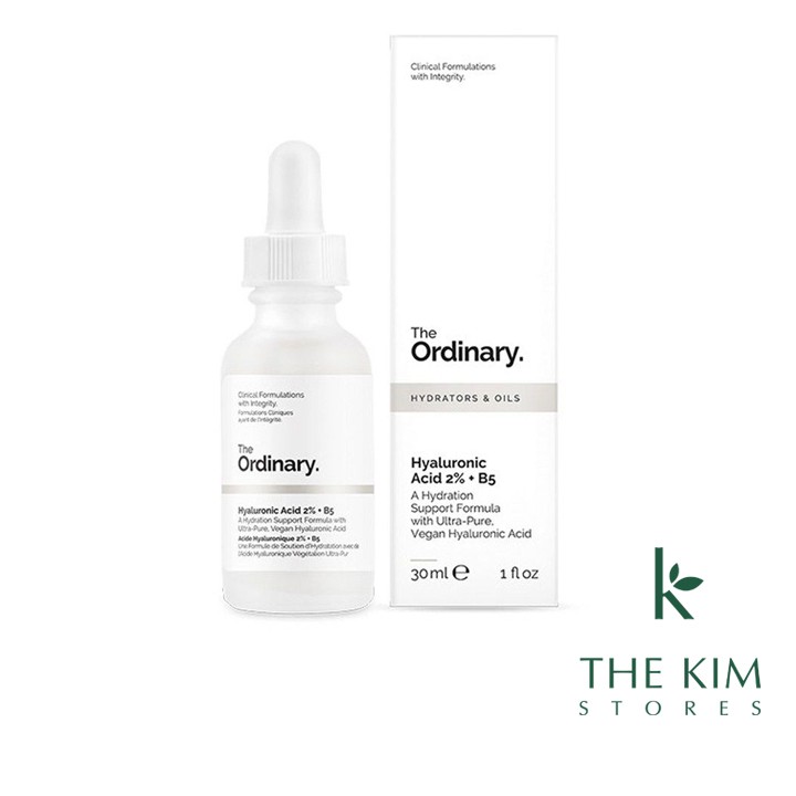 [Hàng trả order, không có dư] Serum Cấp Nước Và Phục Hồi Da The Ordinary Hyaluronic Acid 2% + B5