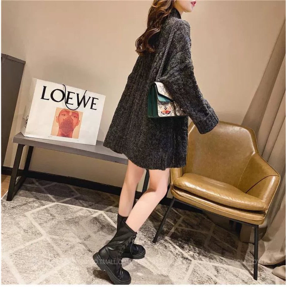 Áo Len Xoắn Cao Cổ Không Nhung + Thêm Nhung - HOT 2020 | BigBuy360 - bigbuy360.vn