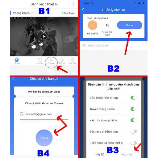 Camera Yoosee 3 râu wifi 1080hd cao cấp thế hệ 4.0 mới nhất | BigBuy360 - bigbuy360.vn