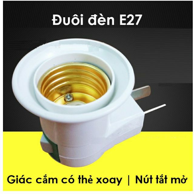 ĐUÔI ĐÈN E27 ĐA NĂNG