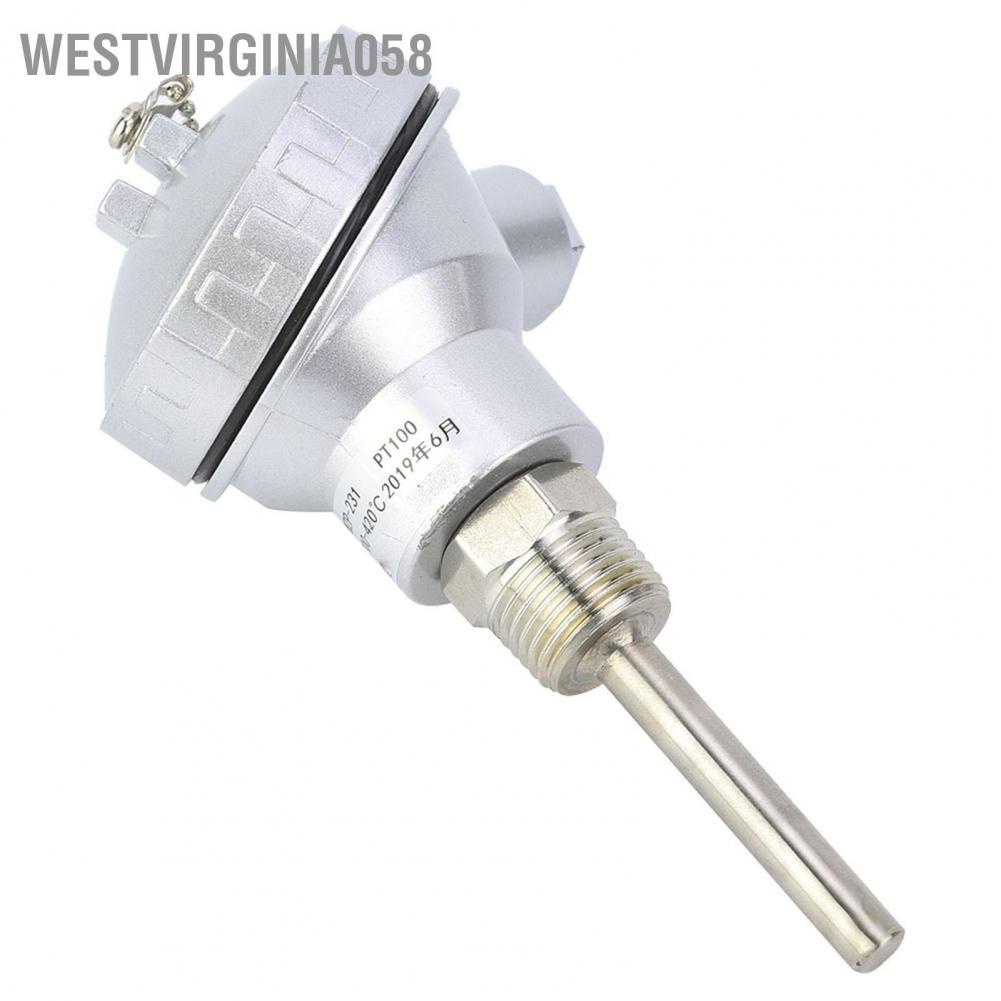 Có thể bán buôn Đầu dò cảm biến nhiệt độ RTD PT100 Đầu cuối cặp nhiệt điện 1/2 &quot;NPT Westvirginia058 Hàng giao ngay