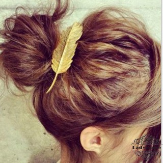 21o-thời Trang Đẹp Nữ Lá Lông Tóc Kẹp Tóc Barrette Bobby Pin