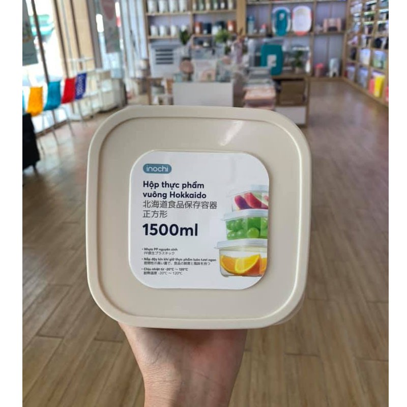 Hộp Nhựa Đựng Thức Ăn Vuông HOKKAIDO | BigBuy360 - bigbuy360.vn