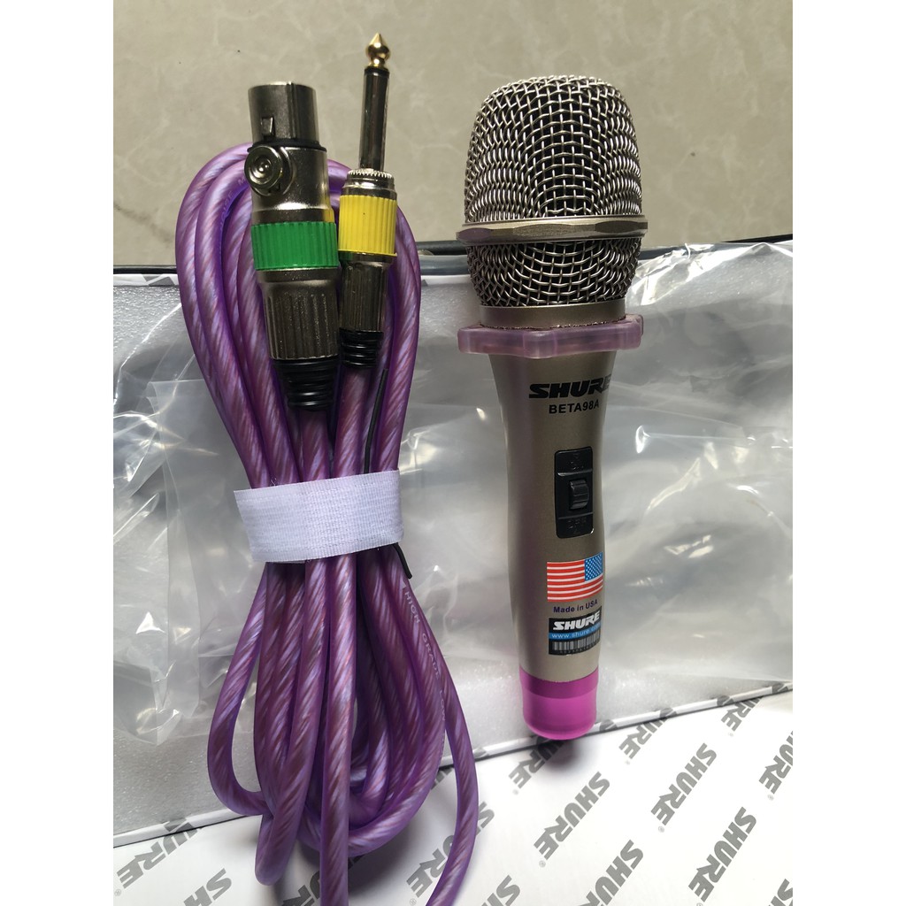 Micro dây Shure Beta 98A