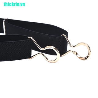 Thắt Lưng Nữ Vải Canvas Co Giãn Thời Trang