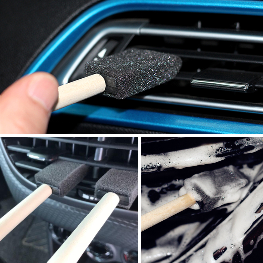 Set 5/10 Bàn Chải Vệ Sinh Máy Điều Hòa Xe Hơi Tiện Dụng