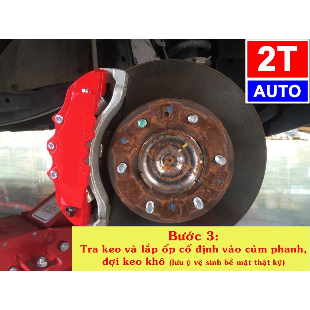 ỐP TRANG TRÍ MÁ PHANH PHONG CÁCH THỂ THAO ĐẲNG CẤP CHO Ô TÔ XE HƠI - BRAKE CALIPERS COVER