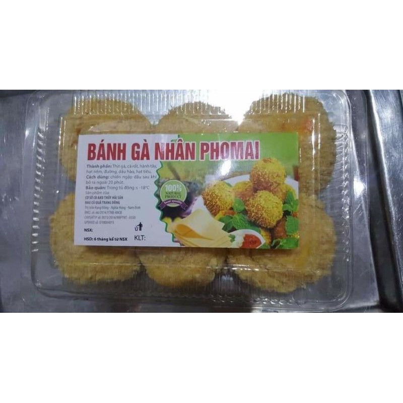 Bánh gà nhân phô mai 12c