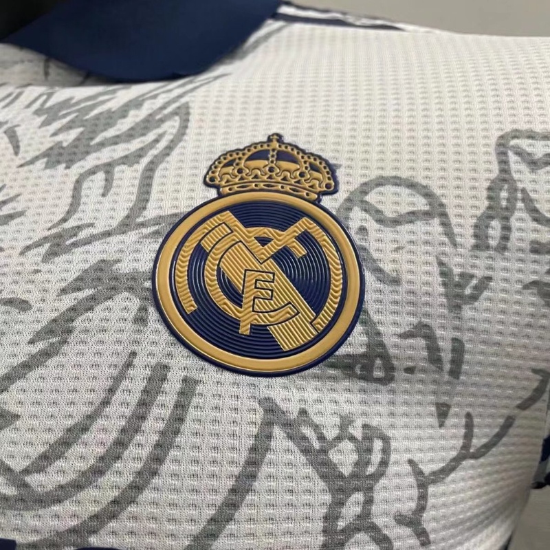 Áo Thun Đá Banh Tay Ngắn In Logo Đội Real Madrid 22-23 Size S-XXL