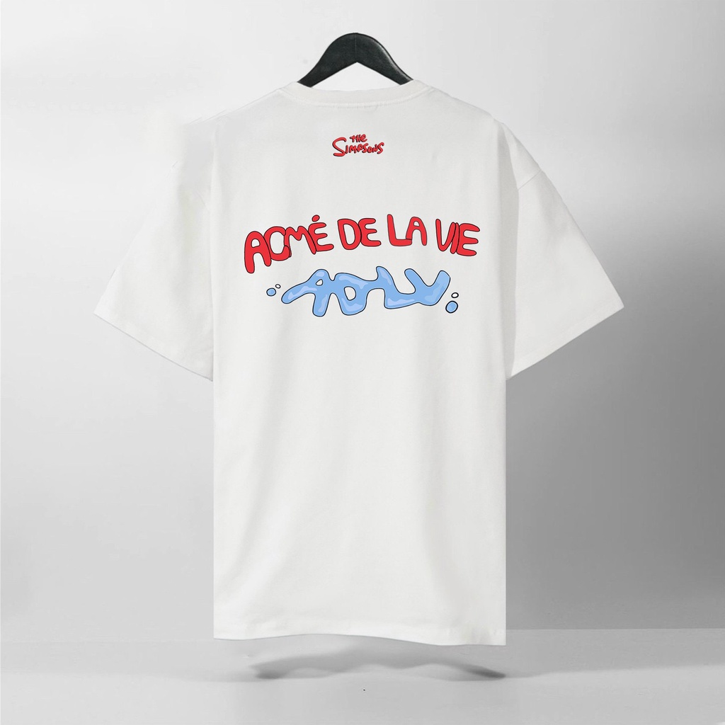Áo Thun Tay Lỡ ADLV The Simpsons, áo phông unisex Form rộng oversize, chất liệu Cotton. KKIMShop