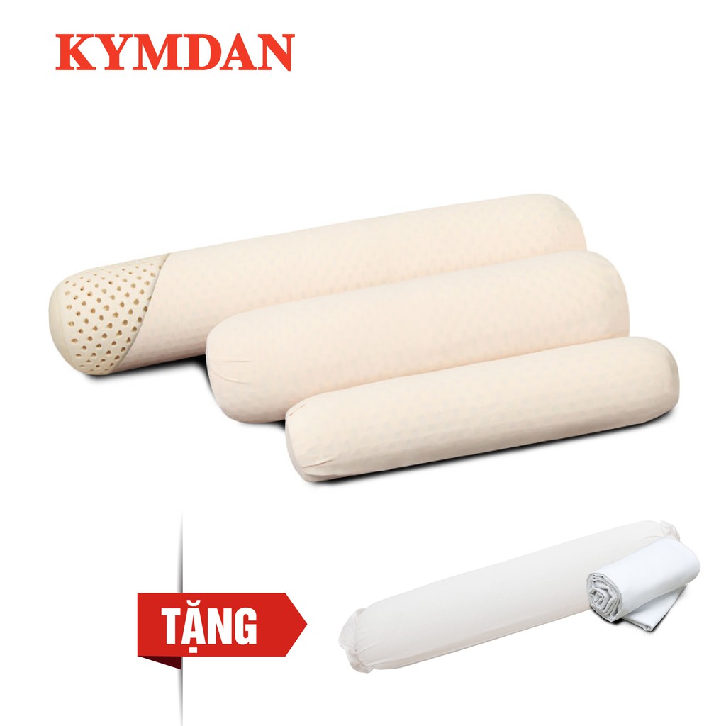 Combo 3 gối ôm KYMDAN SoftTouch cùng kích thước - tặng 1 gối cùng loại và tặng vỏ bọc gối cùng loại