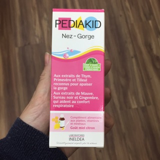 Pediakid mũi họng nội địa Pháp 125ml
