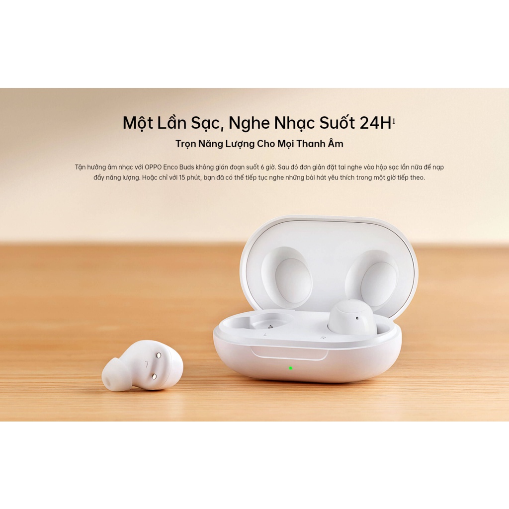 Tai nghe Bluetooth True Wireless OPPO ENCO Buds Chính Hãng