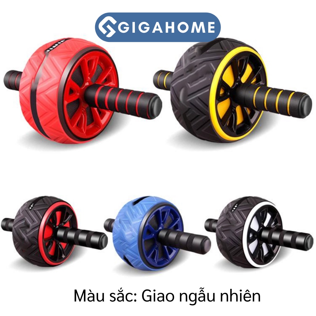 Con Lăn Tập Bụng, Tập Gym 1 Bánh Tại Nhà GIGAHOME Tặng Kèm Thảm Nhỏ 9230