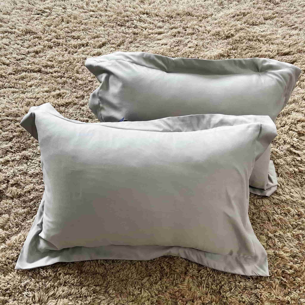 Cặp Vỏ Gối Nằm Edena Basic,chất liệu Micro silk nhiều màu | BigBuy360 - bigbuy360.vn