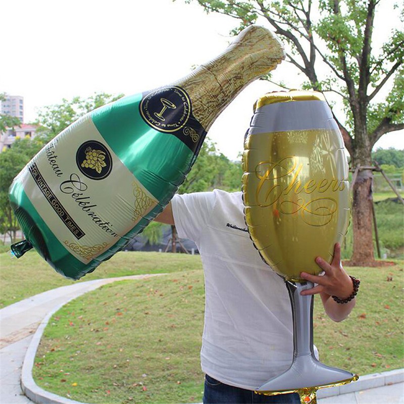 Bóng Chai Rượu Ly Bia Các Loại Trang Trí Sinh Nhật