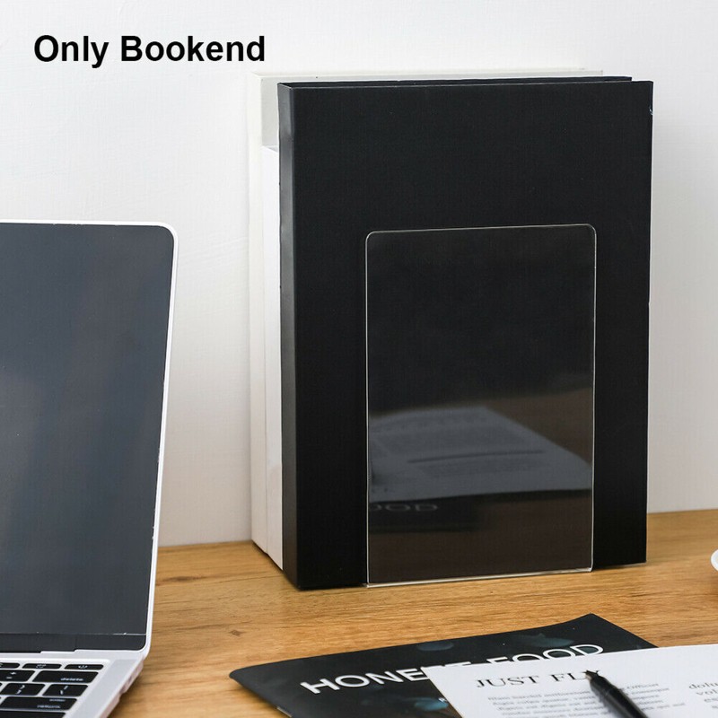(Hàng Mới Về) Khay Acrylic Trong Suốt Hình Chữ L Đựng Sách Để Bàn Tiện Dụng