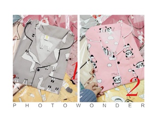 Bộ pijama ngắn so cute (ảnh thật)