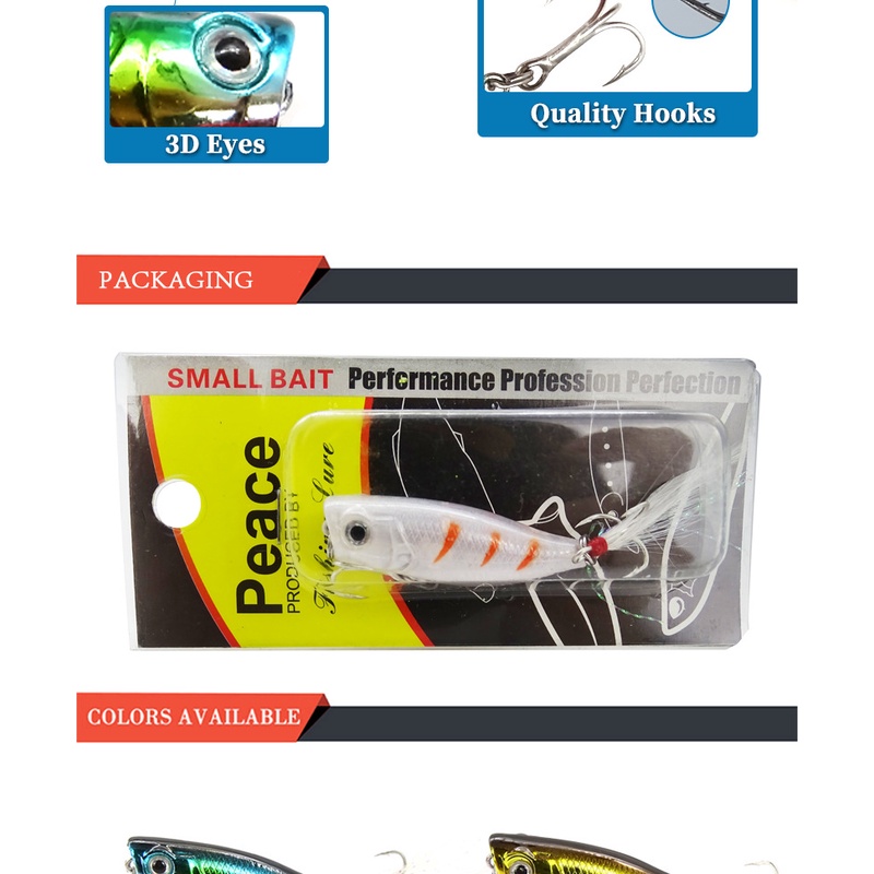 1 Mồi Câu Cá Giả Bằng Nhựa Cứng Mắt 3D 9cm / 4.5cm 3.5g