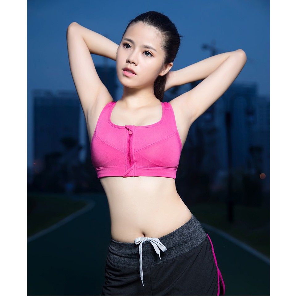 Áo Tập Gym, Yoga Kéo Khoá 🍓FREESHIP🍓Form Dáng Cực Chuẩn Kèm Ảnh Thật | BigBuy360 - bigbuy360.vn