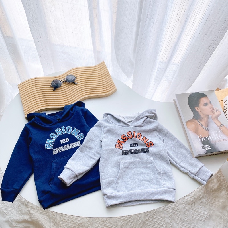 ÁO HOODIE PASSIONS 1987 SÀNH ĐIỆU CHO BÉ
