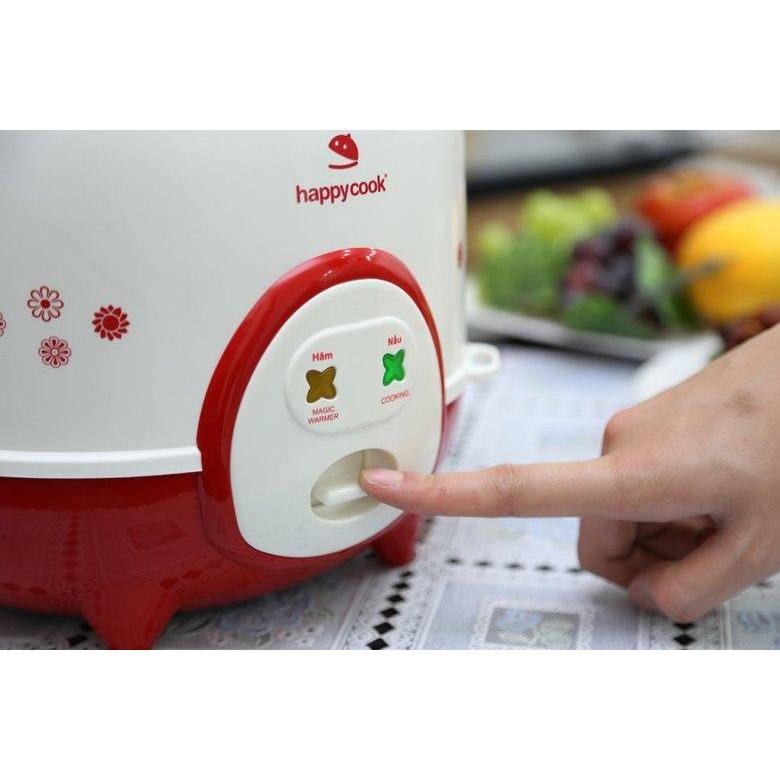 NỒI CƠM ĐIỆN HAPPYCOOK HC-120 1.2L (ĐỎ) | BigBuy360 - bigbuy360.vn