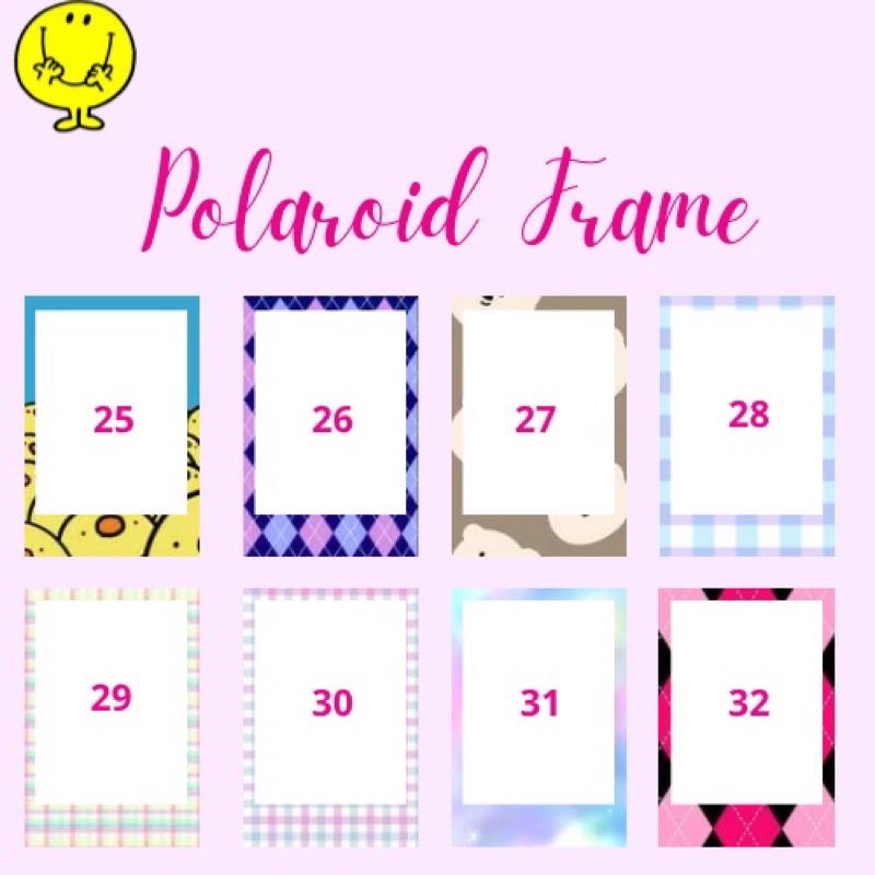 In ảnh Polaroid thiết kế sẵn theo yêu cầu