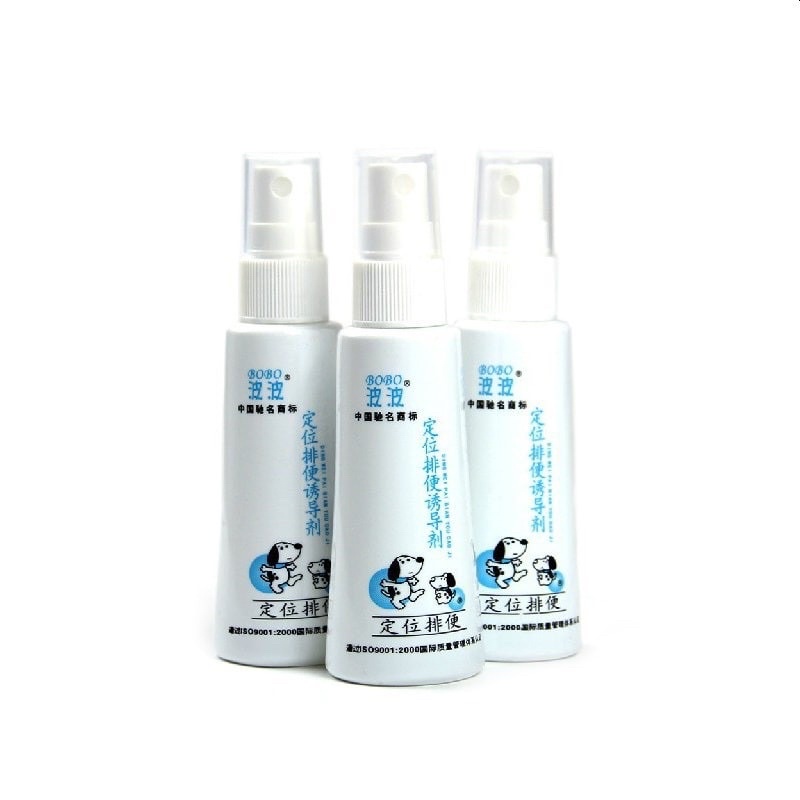 Xịt huấn luyện chó mèo đi vệ sinh BOBO, Chai 60ml