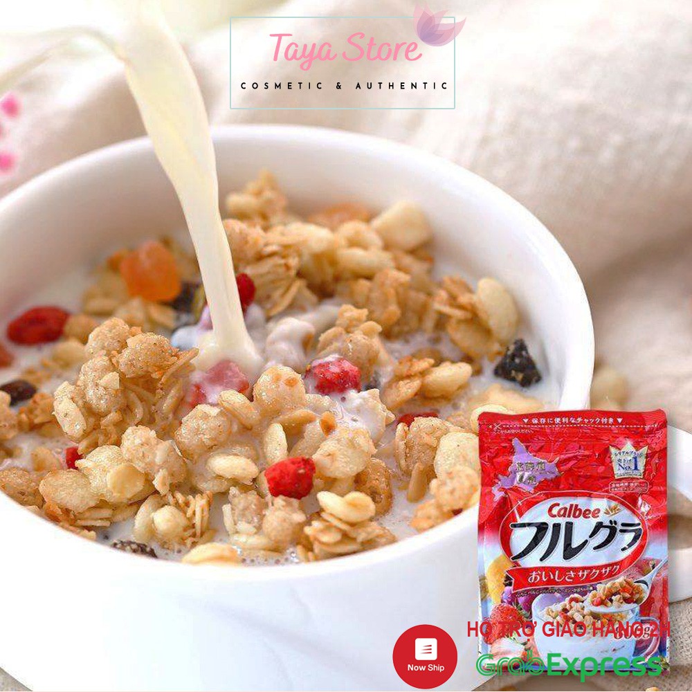 Ngũ cốc giảm cân dinh dưỡng Calbee 800gr Nhật Bản