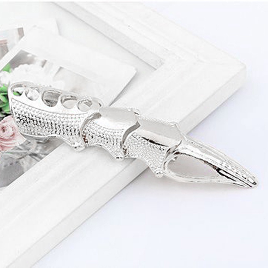 Nhẫn đốt ngón tay Unisex phong cách Gothic