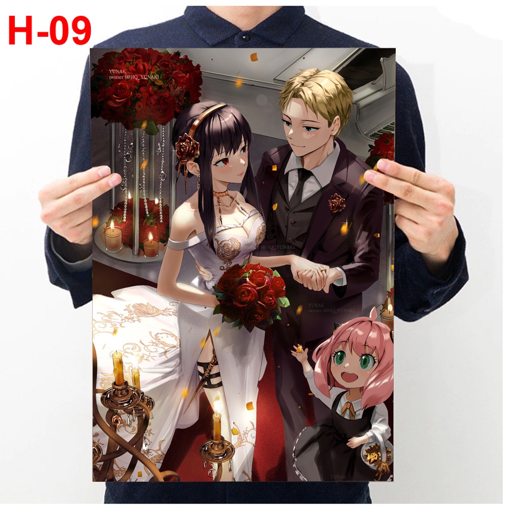 Áp Phích anime Spy X Family, Poster anime Spy X Family