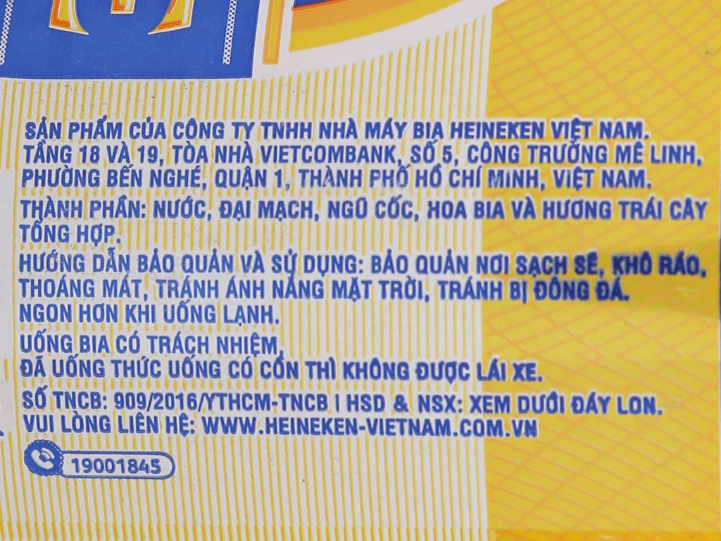 Thùng 24 lon bia Larue 330ml/lon / Lốc 6 lon bia Larue 330ml