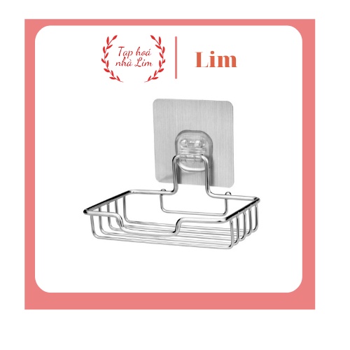 Giá/kệ xà bông để đồ trong phòng tắm dán tường bằng inox 304