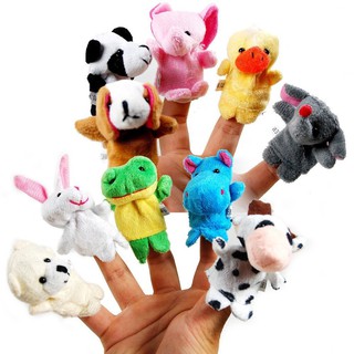 Bộ 10 con rối finger family vật cưng  đẹp mãi