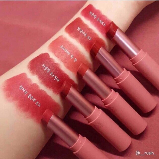 ( sẵn ) SON THỎI BLACKROUGE ROSE VELVET