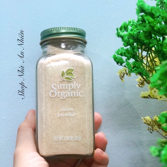 Bột hành hữu cơ Simply 85g