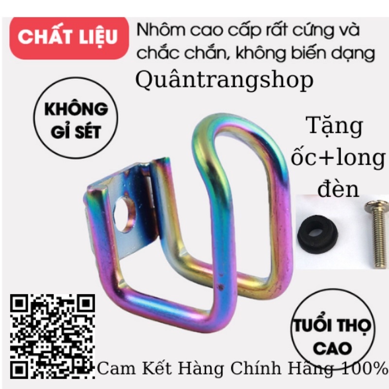 MÓC KHÓA TREO ĐỒ TITAN CHỮ U [MãQT1805100K giảm 10% đơn 99K]